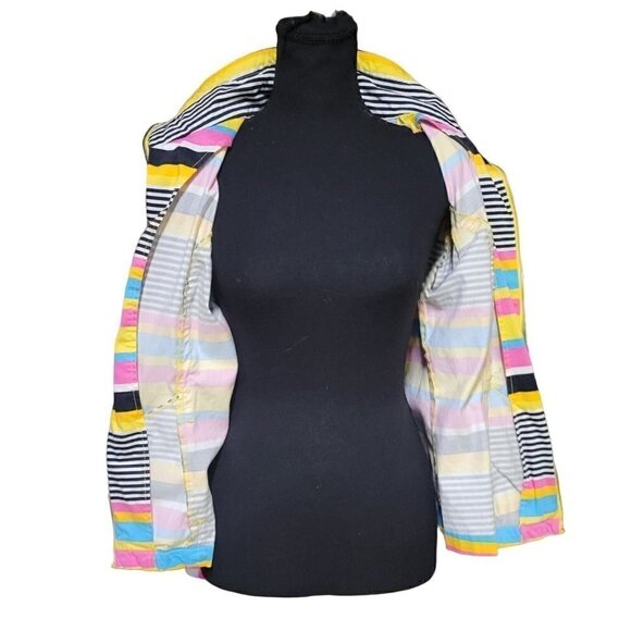 Ami Multicolored Striped Lightweight Women's Jacket, Size M - Picture 7 of 8